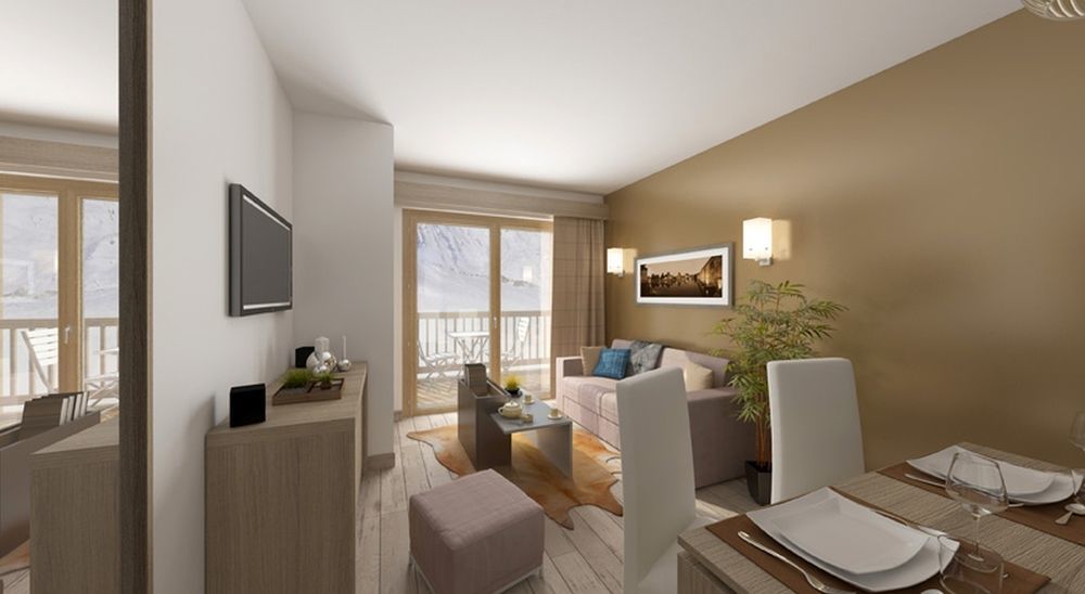 Residence Prestige Odalys Front De Neige 拉普拉涅 外观 照片