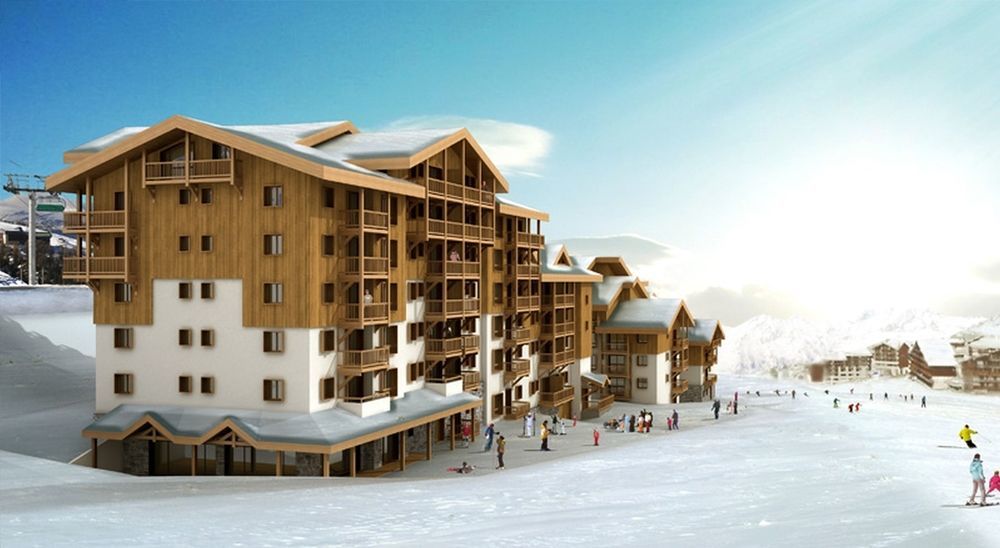 Residence Prestige Odalys Front De Neige 拉普拉涅 外观 照片