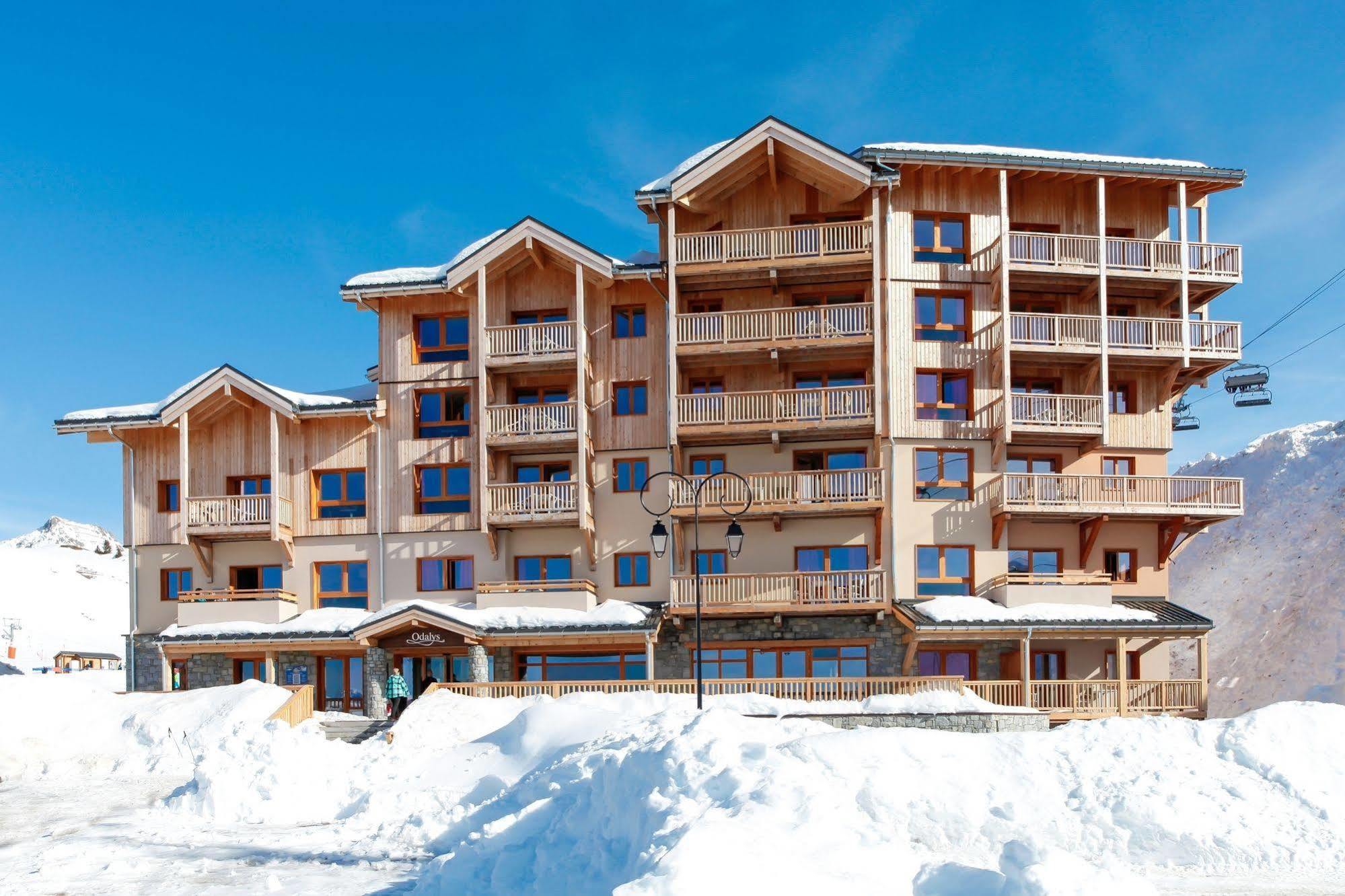 Residence Prestige Odalys Front De Neige 拉普拉涅 外观 照片