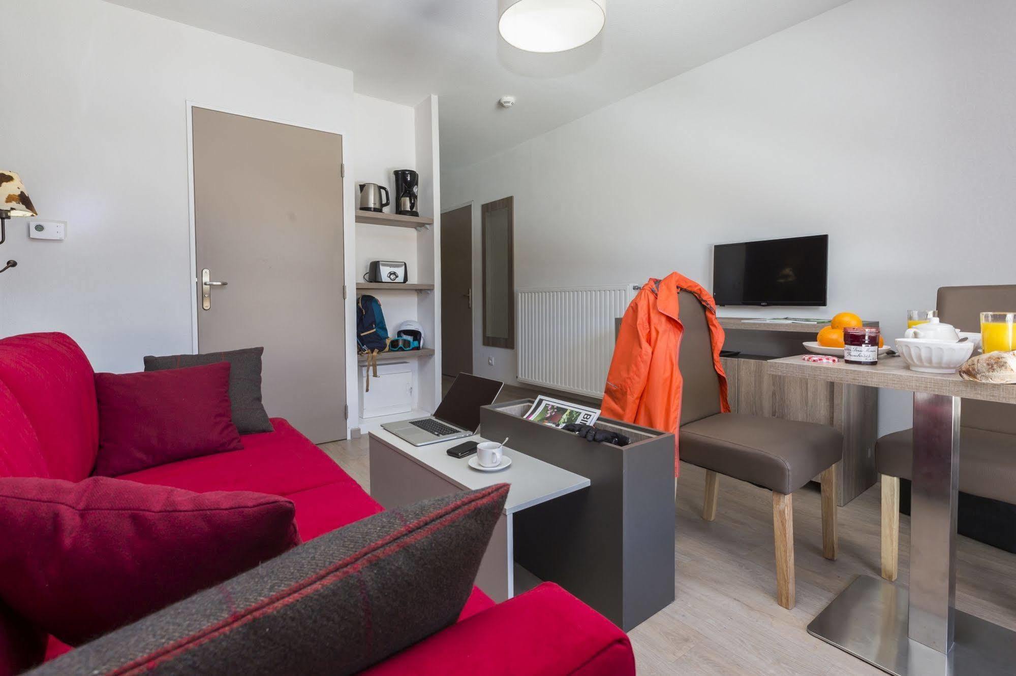 Residence Prestige Odalys Front De Neige 拉普拉涅 外观 照片