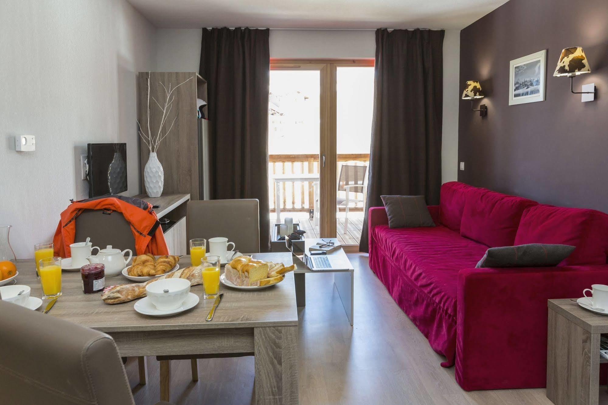 Residence Prestige Odalys Front De Neige 拉普拉涅 外观 照片