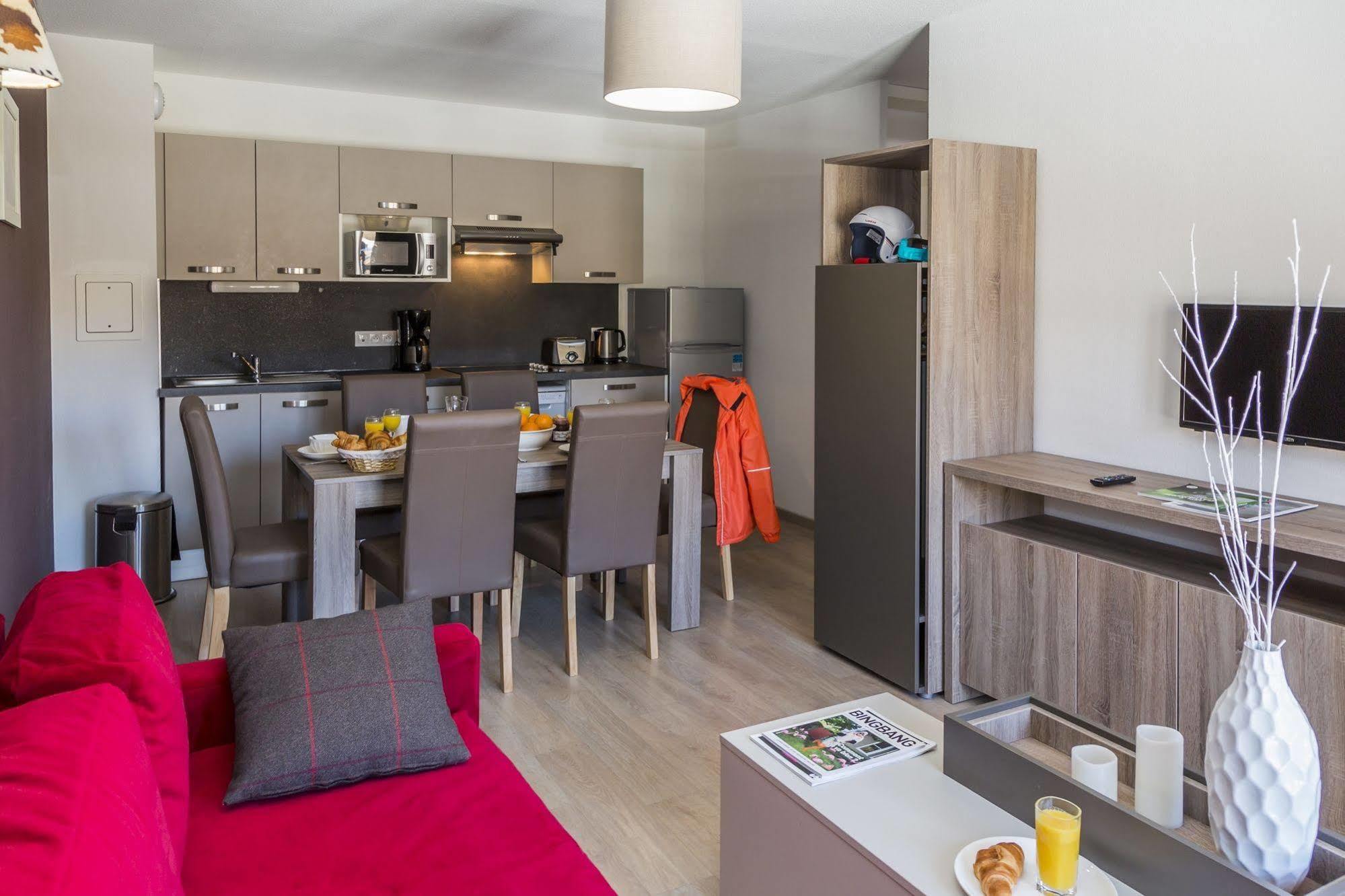 Residence Prestige Odalys Front De Neige 拉普拉涅 外观 照片